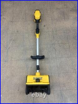 DEWALT 10 in 20V MAX Cordless Snow Shovel Snow Thrower Adj Direction Tool Only