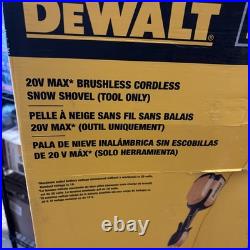 DEWALT 10 in. 20-Volt MAX Battery Snow Shovel with Adjustable Direction & Handle