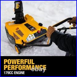 DEWALT 21 in. 179 cc Single-Stage Gas Snow Blower