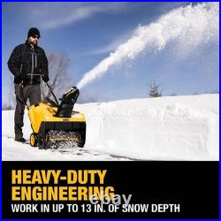 DEWALT 21 in. 179 cc Single-Stage Gas Snow Blower