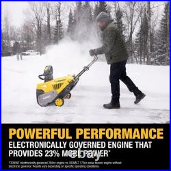 DEWALT 21 in. 208 cc OHV Electric Start Gas Single-Stage Snow Blower
