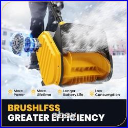 DeWalt 20V Max Cordless Snow Shovel 11-Inch Brushless Snow Blower