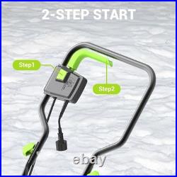 Deli Steelite 17in 12-Amp 120V Electric Corded Snow Shovel/Blower on Wheels