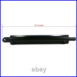 Double-Acting Hydraulic Cylinder, 4 Bore x 24 Stroke for Swisher 22 Ton LS22E