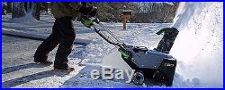EGO 21 Cordless Electric Snow Blower Lithium Ion Battery Powered Single Stage EGO 21 Cordless Electric Snow Blower Lithium Ion Battery Powered Single Stage