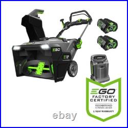 EGO SNT2102-FC 21 Snow Blower with(2) 5.0Ah Batteries EGO Certified Refurbished EGO SNT2102-FC 21 Snow Blower with(2) 5.0Ah Batteries EGO Certified Refurbished