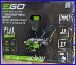 EGO SNT2125AP Auger Propelled 21 Snow Blower with (2) 7.5Ah Batteries & Charger