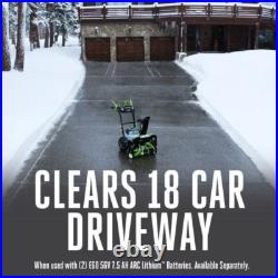 EGO SNT2406-4 2-Stage Self Propelled Snow Blower with (4) 10Ah Batteries & Charger EGO SNT2406-4 2-Stage Self Propelled Snow Blower with (4) 10Ah Batteries & Charger