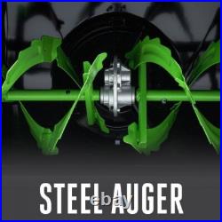 EGO SNT2406-4 2-Stage Self Propelled Snow Blower with (4) 10Ah Batteries & Charger EGO SNT2406-4 2-Stage Self Propelled Snow Blower with (4) 10Ah Batteries & Charger