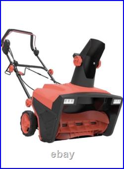 ELECTRIC SNOW BLOWER 20INCH W180° Rotating Chute 15-AMP Walk-Behind Snow Throw ELECTRIC SNOW BLOWER 20INCH W180° Rotating Chute 15-AMP Walk-Behind Snow Throw