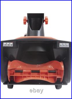 ELECTRIC SNOW BLOWER 20INCH W180° Rotating Chute 15-AMP Walk-Behind Snow Throw ELECTRIC SNOW BLOWER 20INCH W180° Rotating Chute 15-AMP Walk-Behind Snow Throw