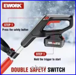 EWORK Electric Snow Shovel Cordless, 20V 11 Lightweight