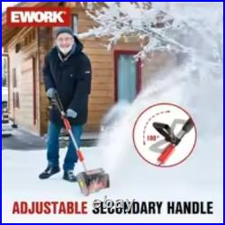 EWORK Electric Snow Shovel Cordless, 20V 11 Lightweight