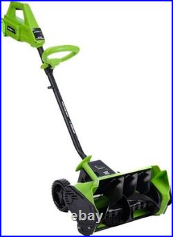 Earthwise SN74016 40V Cordless Electric Snow Shovel 16 With Battery And Charger