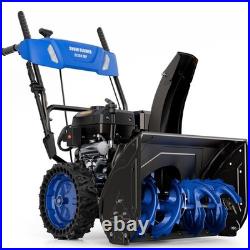Efurden 24 Self Propelled Gas Snow Blower 16Depth 212cc 4-Cycle Electric Start