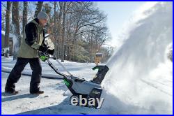 Ego Power+ Snow Blower 21'' Dual Power Steel Auger With Two 5.0Ah Batteries