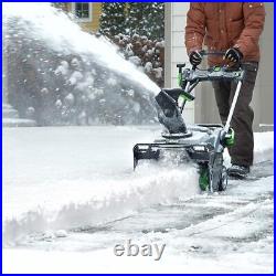 Ego Power+ Snow Blower 21'' Dual Power Steel Auger With Two 5.0Ah Batteries