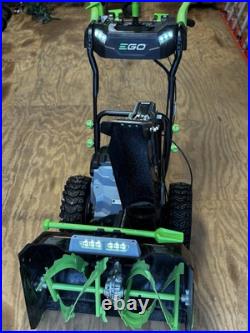 Ego SNT2400 56V Dual Stage Snoe Blower Black Ego SNT2400 56V Dual Stage Snoe Blower Black