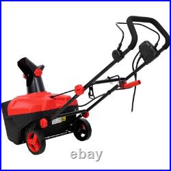 Electric Corded Snow Blower 20-Inch Width 3100 RPM Electric Snow Shovel Thrower