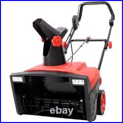 Electric Corded Snow Blower 20-Inch Width 3100 RPM Electric Snow Shovel Thrower
