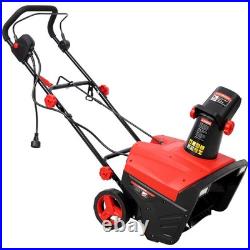 Electric Corded Snow Blower 20-Inch Width 3100 RPM Electric Snow Shovel Thrower