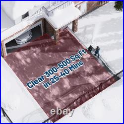 Electric Corded Snow Shovel Brushless Motor 20 Width, 10 Depth with LED Light