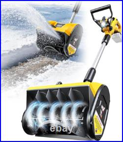 Electric Cordless Snow Shovel Compatible with Dewalt 20V Battery, 12X6 Clearin