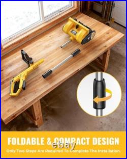 Electric Cordless Snow Shovel Compatible with Dewalt 20V Battery, 12X6 Clearin