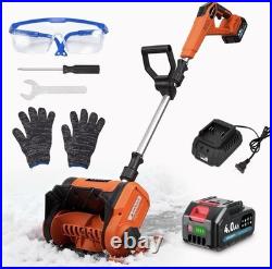 Electric Snow Shovel, Cordless, includes 4A 21V Battery And Accessories, New