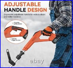 Electric Snow Shovel, Cordless, includes 4A 21V Battery And Accessories, New