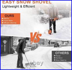 Electric Snow Shovel, Cordless, includes 4A 21V Battery And Accessories, New