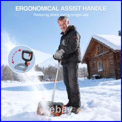 Electric Snow Shovel with Wheels 40V 16.5 Brushless Cordless Snow Blower 25.0 Electric Snow Shovel with Wheels 40V 16.5 Brushless Cordless Snow Blower 25.0
