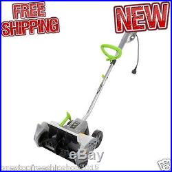 Electric Snow Thrower Blower Power Shovel with Wheels Driveway Outdoor Durable