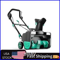Electric Snow Thrower Snow Blower, 20 Inch 40V 4.0Ah Battery-Powered Snow Remova