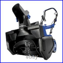 Electric Walk-Behind Single Stage Snow Thrower/Blower(Blue)