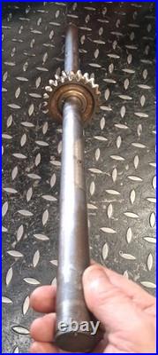 Estate 10HP 29 Snowblower 1 Dia Auger Shaft & Gear Asm Murray NOMA NLA