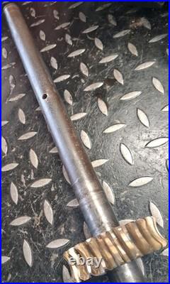 Estate 10HP 29 Snowblower 1 Dia Auger Shaft & Gear Asm Murray NOMA NLA