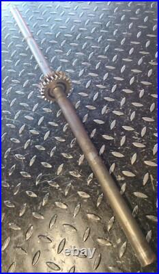 Estate B3314000 322337 NOMA 1033 33 Snowblower Auger Shaft & Worm Gear OBSOLETE