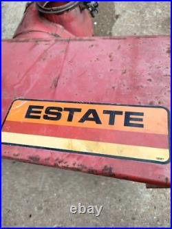 Estate B3314000 322337 NOMA 1033 33 Snowblower Auger Shaft & Worm Gear OBSOLETE
