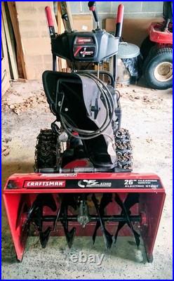 Excellent Condition Craftsman 28 9 HP Snowthrower