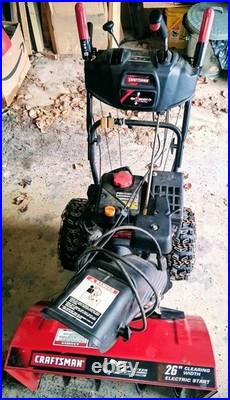 Excellent Condition Craftsman 28 9 HP Snowthrower