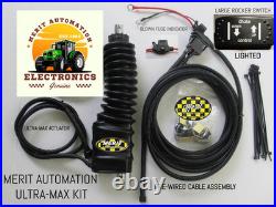 FITS John Deere X SERIES 738-758 Snow Blower Chute Control LIGHTED ROCKER KIT