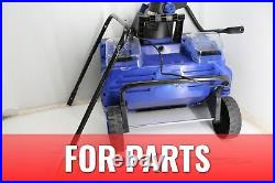 FOR PARTS Snow Joe 24V-X2-20SB-CT Blue 20 Inch Cordless Brushless Snow Blower