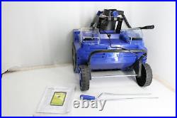 FOR PARTS Snow Joe 24V-X2-20SB-CT Blue 20 Inch Cordless Brushless Snow Blower