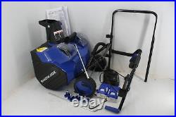 FOR PARTS Snow Joe 24V-X2-SB18 18 Inch 48 Volt iON+ Cordless Snow Blower Kit