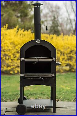 Gardman KUK002B Monterey Pizza Oven with Stone