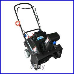 Gas Powered Single Stage Snow Blower Thrower, 20-inch Recoil Start 4-Stroke