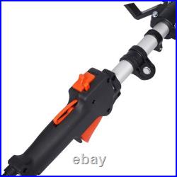 Gasoline Paddle Sweeper 52CC 2-Stroke 1700W for Snow Leaves EPA 27.2 Red EPA