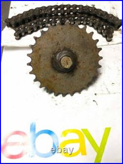 Gilson ST826 55324A 48128 Snowblower Jackshaft 11/26 Tooth Sprocket & Chains NLA Gilson ST826 55324A 48128 Snowblower Jackshaft 11/26 Tooth Sprocket & Chains NLA