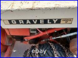 Gravely Commercial 12 With Snowblower